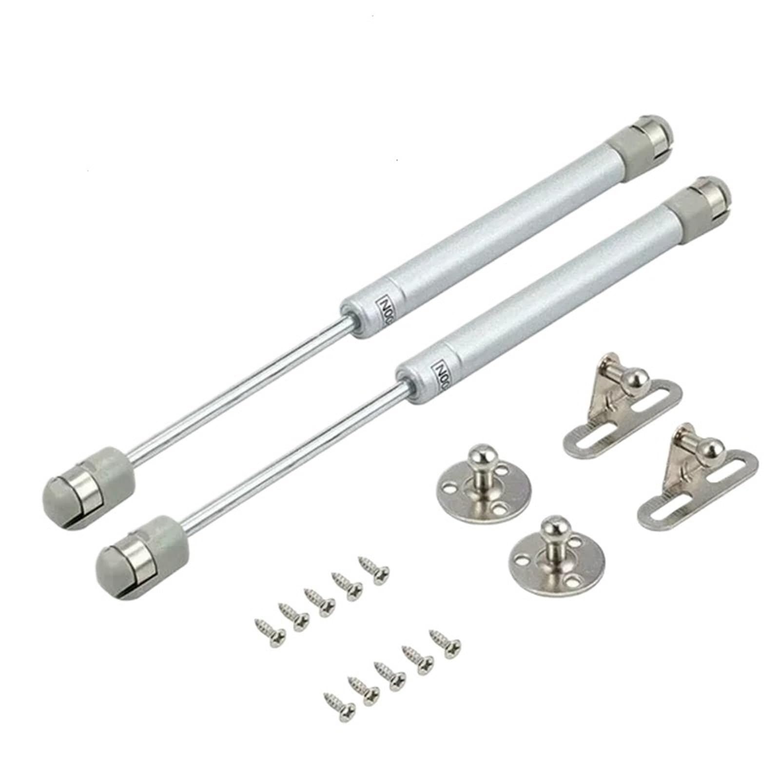 4 Pcs Kitchen Hydraulic Hinges Cabinet Door Lift Vertical Pneumatic Furniture Table Mechanism Stay Gas Pistons for Furniture(10KG 100N)