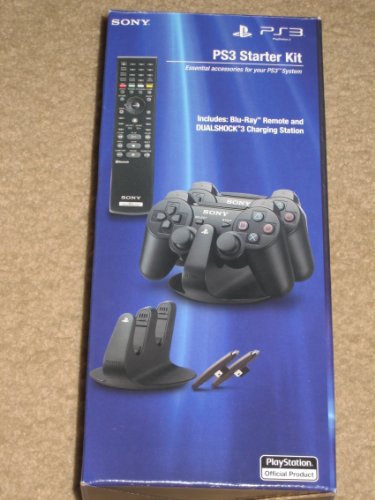Sony PS3 PlayStation 3 Starter Kit (Includes Sony Blu-Ray Remote and DUALSHOCK 3 Charging Station) image 3