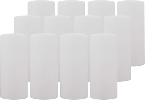 Miniatura 21 de Tier1 Cartucho de repuesto de filtro de agua de sedimentos de polipropileno hilado de 1 micrón, 10 x 4.5 pulgadas, compatible con Pentek DGD-2501,