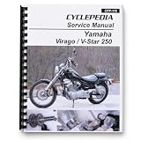 i5motorcycle Service & Repair Manual for Yamaha Virago XV250 & VStar V-Star 250 1995-2023
