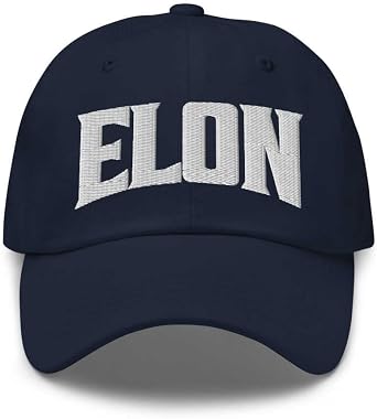 Elon Baseball Cap Elon Dad Hat North Carolina NC Hat Embroidered Souvenir