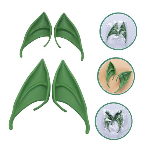 Miniatura 9 de 2 pares de orejas de elfo de látex, accesorios de disfraz de Medusa, orejas de elfo bronceadas, accesorios de disfraz de vampiro, orejas de elfo,