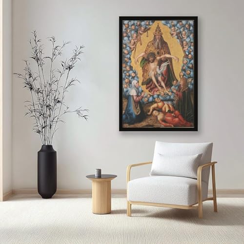 Impression sur toile The Holy Trinity cadre décoration murale - 7