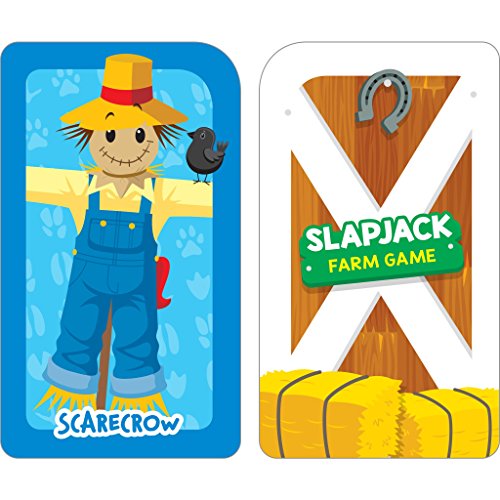 School Zone Slapjack Farm Card Game