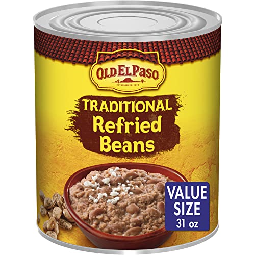 Old El Paso Refried Beans, Traditional, 31 oz Can