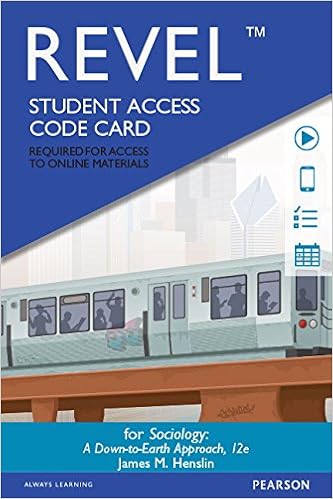REVEL for Sociology Down-to-Earth -- Access Card (12th Edition) book cover