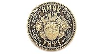 ASVP Shop Amor Fati Coin - Stoische Münze - Herausforderungsmünze für die tägliche stoische Praxis