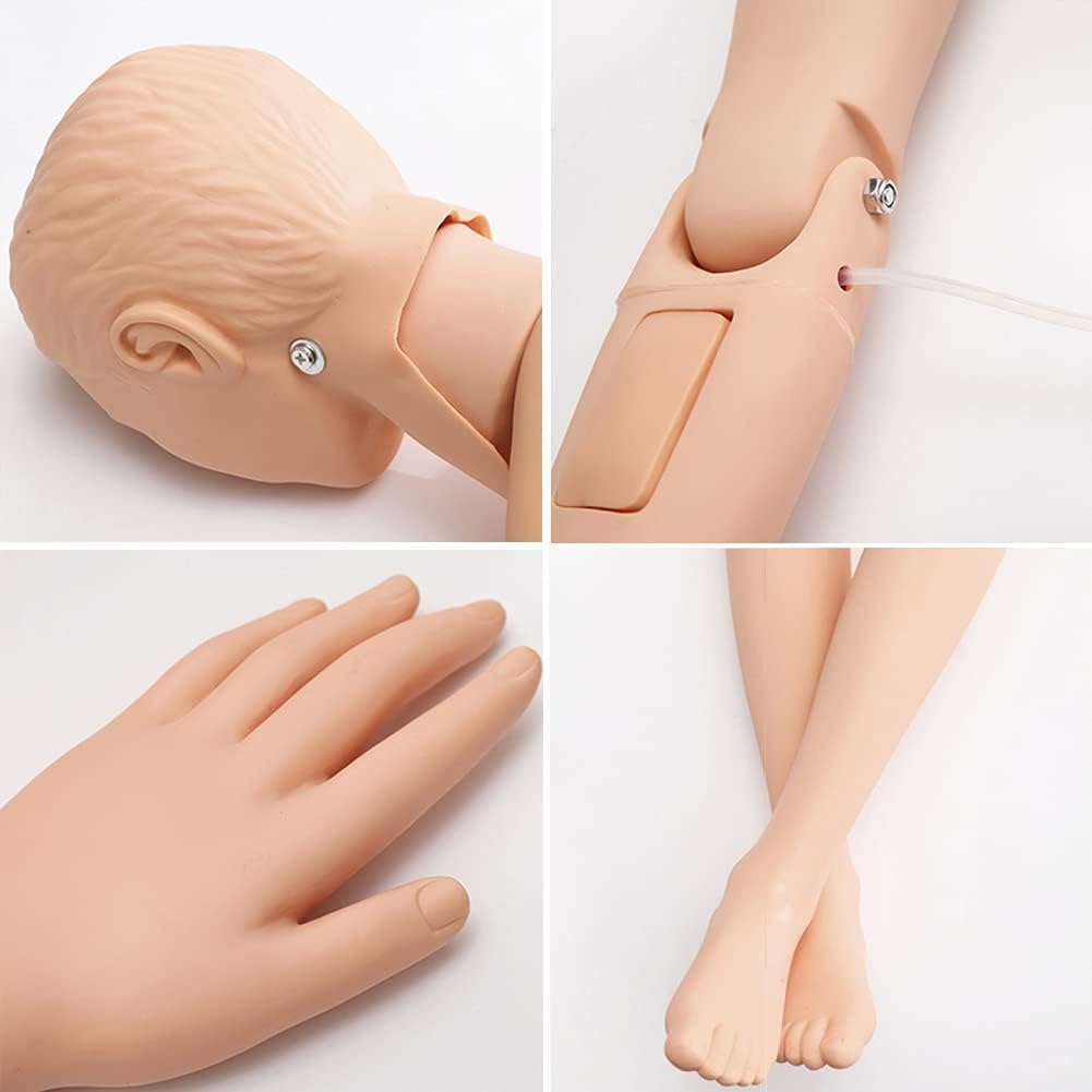 Manekin do szkolenia pielęgniarskiego, demonstracyjny manekin ludzki, 160 cm żeński anatomiczny manekin z PVC, model symulatora pielęgnacji ciała dla studentów Edukacja Nauczanie