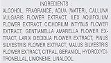 Elixirs & Co - Woda perfumowana z kwiatami Bach - organiczna - objętość(y) - Dobre samopoczucie - Uwodzicielski i urzekający zapach - Wrzos, ostrokrzew, cykoria, goryczna, modrzew, sosna, dzikie