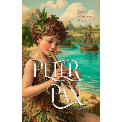 Peter Pan Audiolibro Por James Matthew Barrie arte de portada