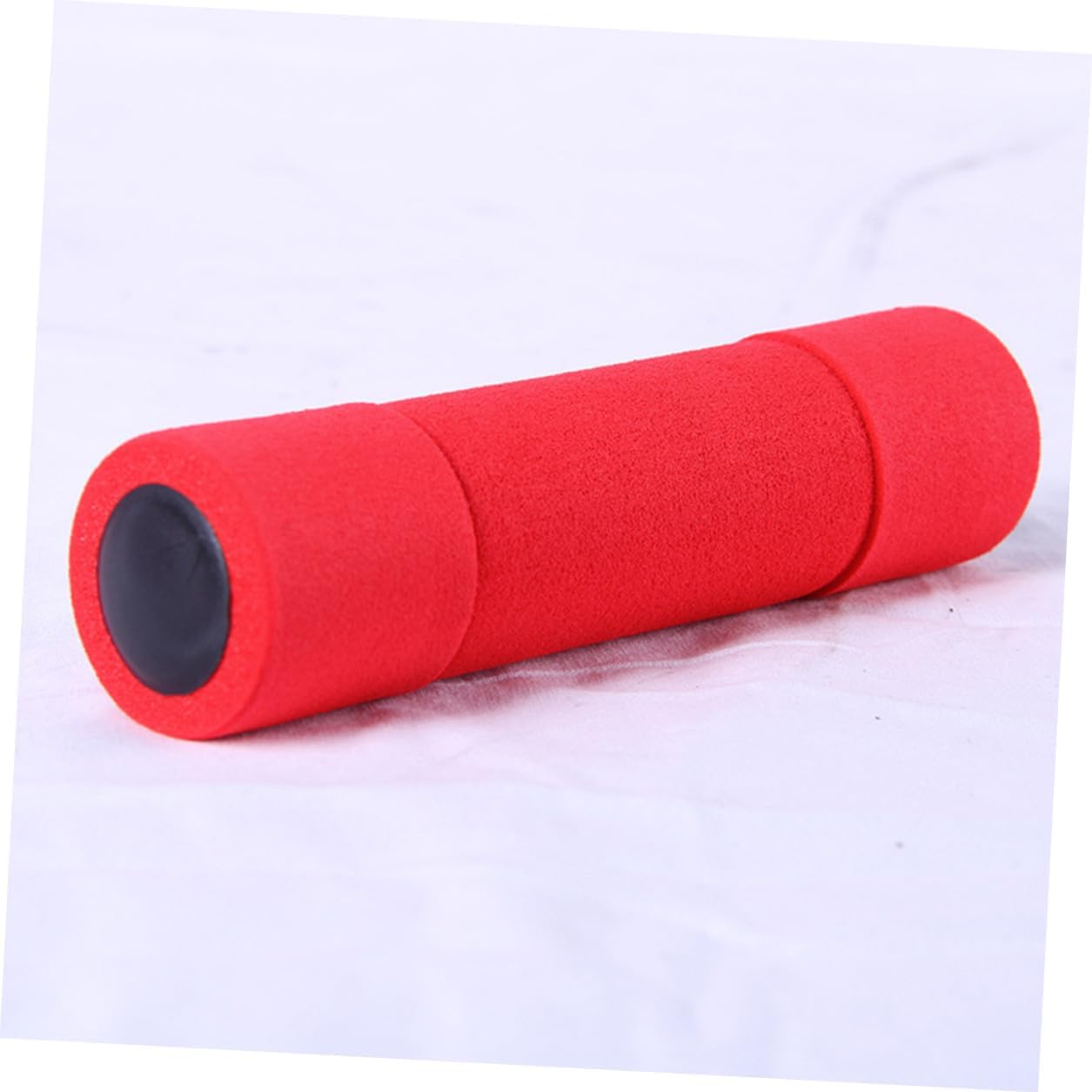 2PCS Red Foam Dumbbells Lightweight Fitness Accessories for Women with Non-slip Grip Exercise Equipment for Home Workouts and Muscle Toning