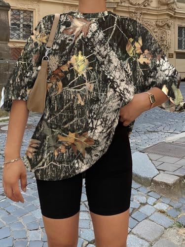 Image of Trendy Queen Womens Oversized T-Shirts Short Sleeves Workout Tops | Casual Summer Gym Tees Plus Size Fashion Clothes 2026