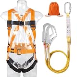 Absturzsicherung Set 5-Punkt-Gurt EN355 EN354 Universal 100kg mit Seil