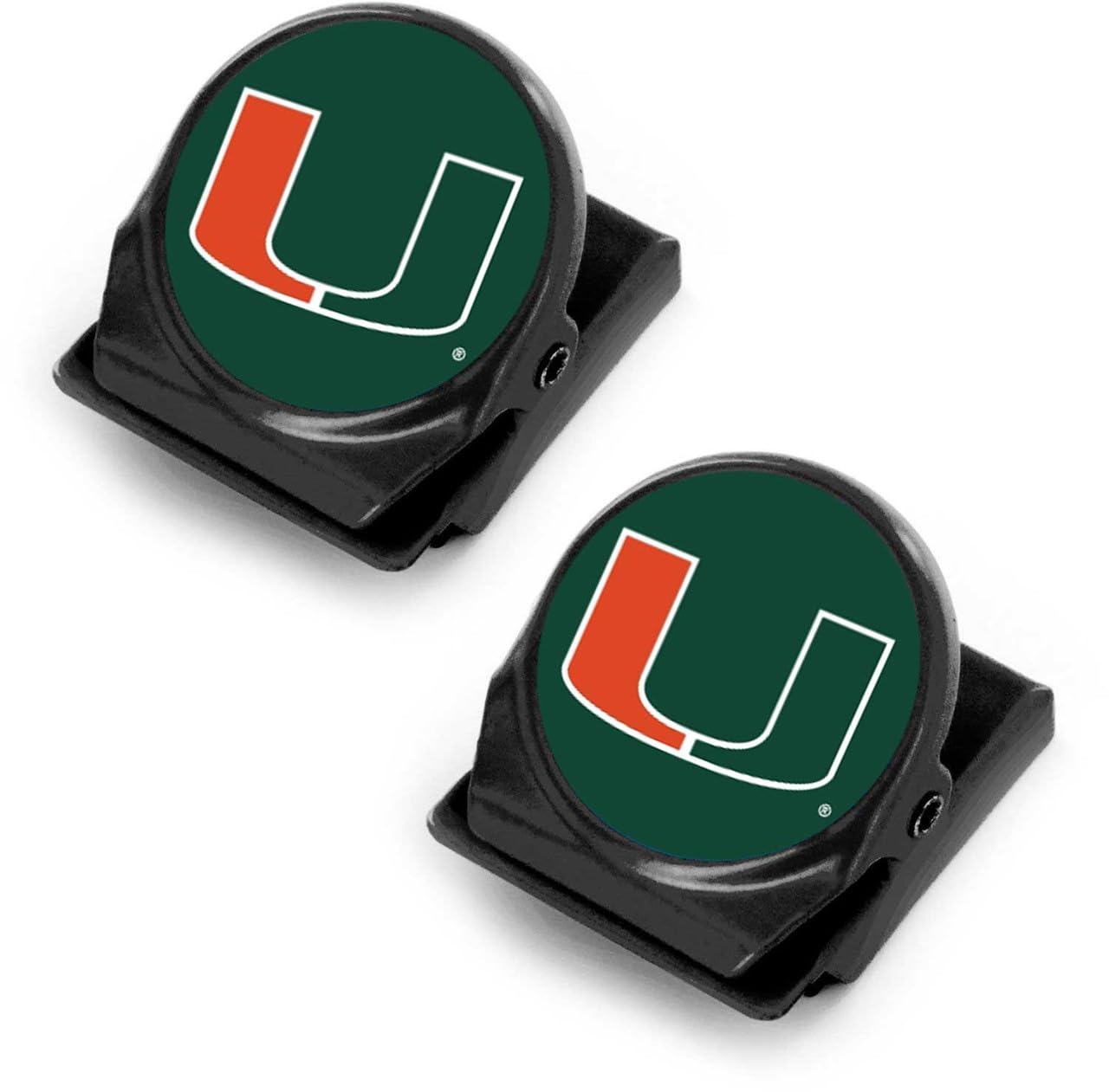 Clips magnétiques NCAA Miami Hurricanes aminco idée cadeau originale adulte
