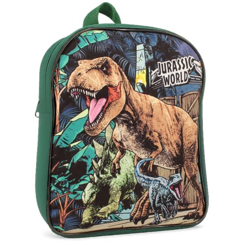 Image of Jurassic World Boys School Bag Kids Travel Backpack Toddler Rucksack