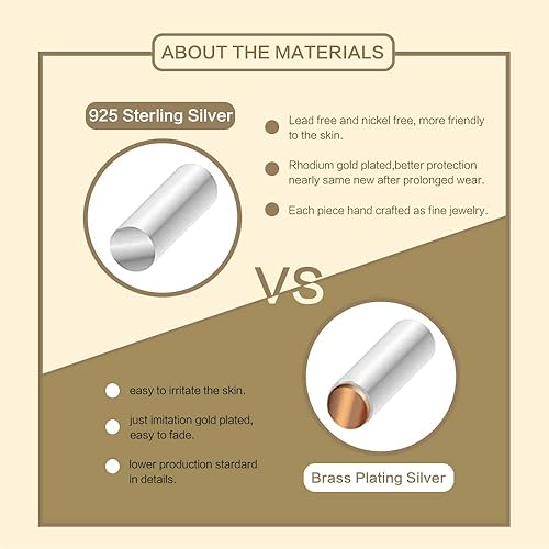 Vista 5 de Trendolla Girl's Heart Pendant Necklace Sterling Silver Jewelry Gift for Girlfriend Daughter