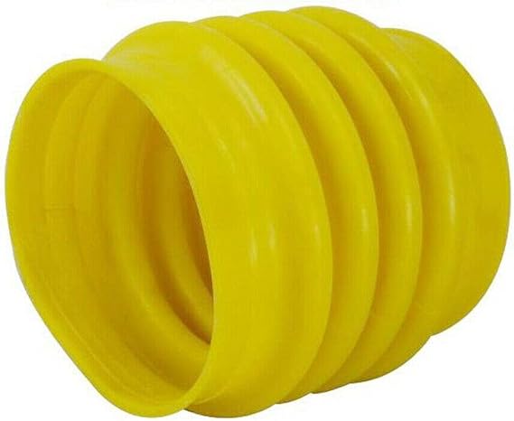 220mm Bellows Boot Jumping Jack Compactor Bellow for Wacker Rammer Tamper Polyurethane Yellow