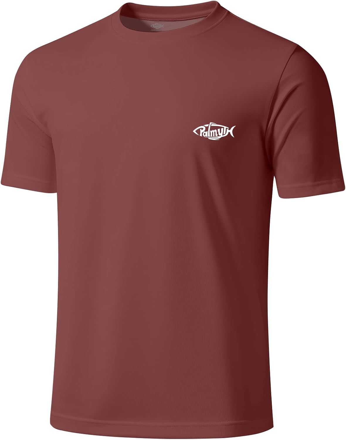 Palmyth Fishing Shirts for Men Short Sleeve Sun Protection T Shirt UPF 50+ Quick Dry Tee