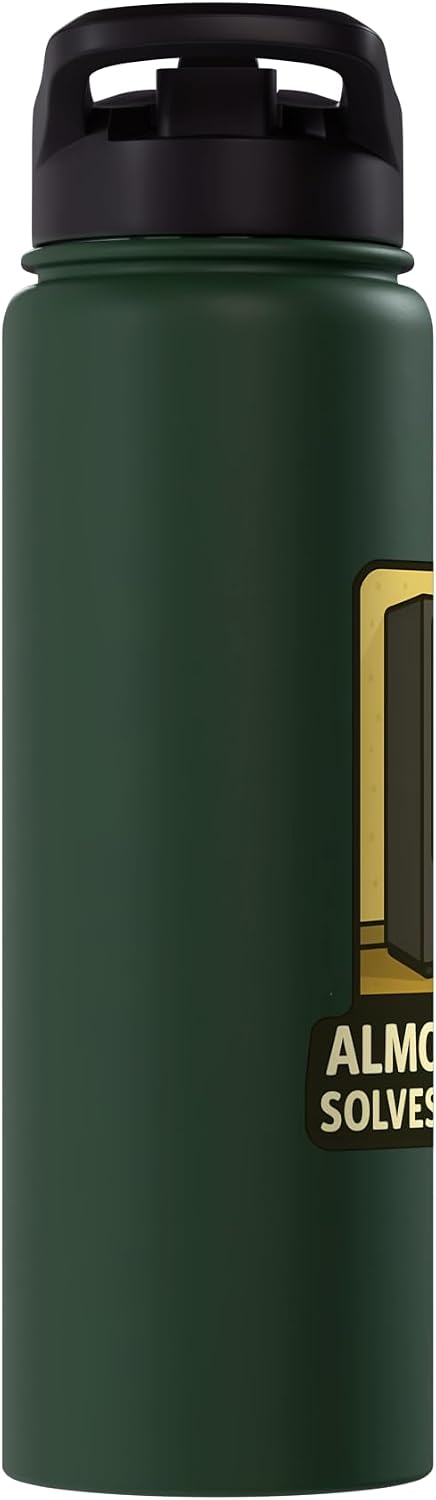 Backrooms Retro Almond Water Stainless Steel Insulated Water Bottle