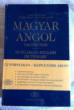 Hardcover Hungarian-English Comprehensive Dictionary (Hungarian and English Edition) [Hungarian] Book