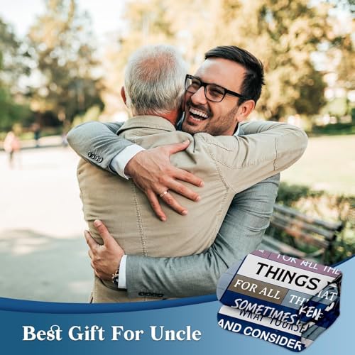 CheriGift Uncle Gifts for Christmas, Soft Flannel Blanket Throw Birthday Gift for Uncle from Niece/Nephew, Best Uncle's Presents for Birthday, Father's Day, Christmas, Thanksgiving