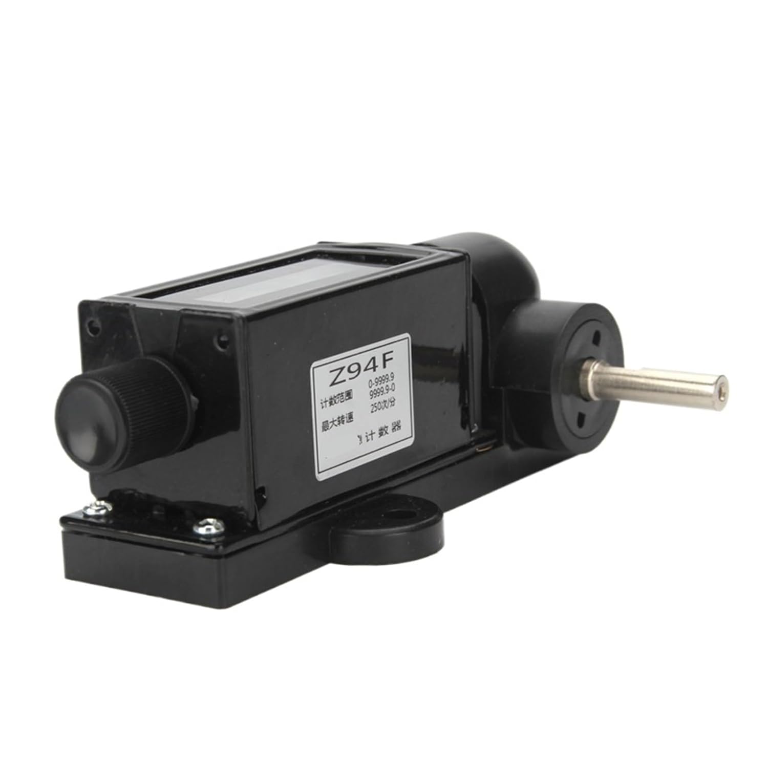 Z94-F Roller Meter Yard Counter Mechanical High-Precision 5-Digit Counter Encoder Meter Wheel Length Measurement(Meter Counter)