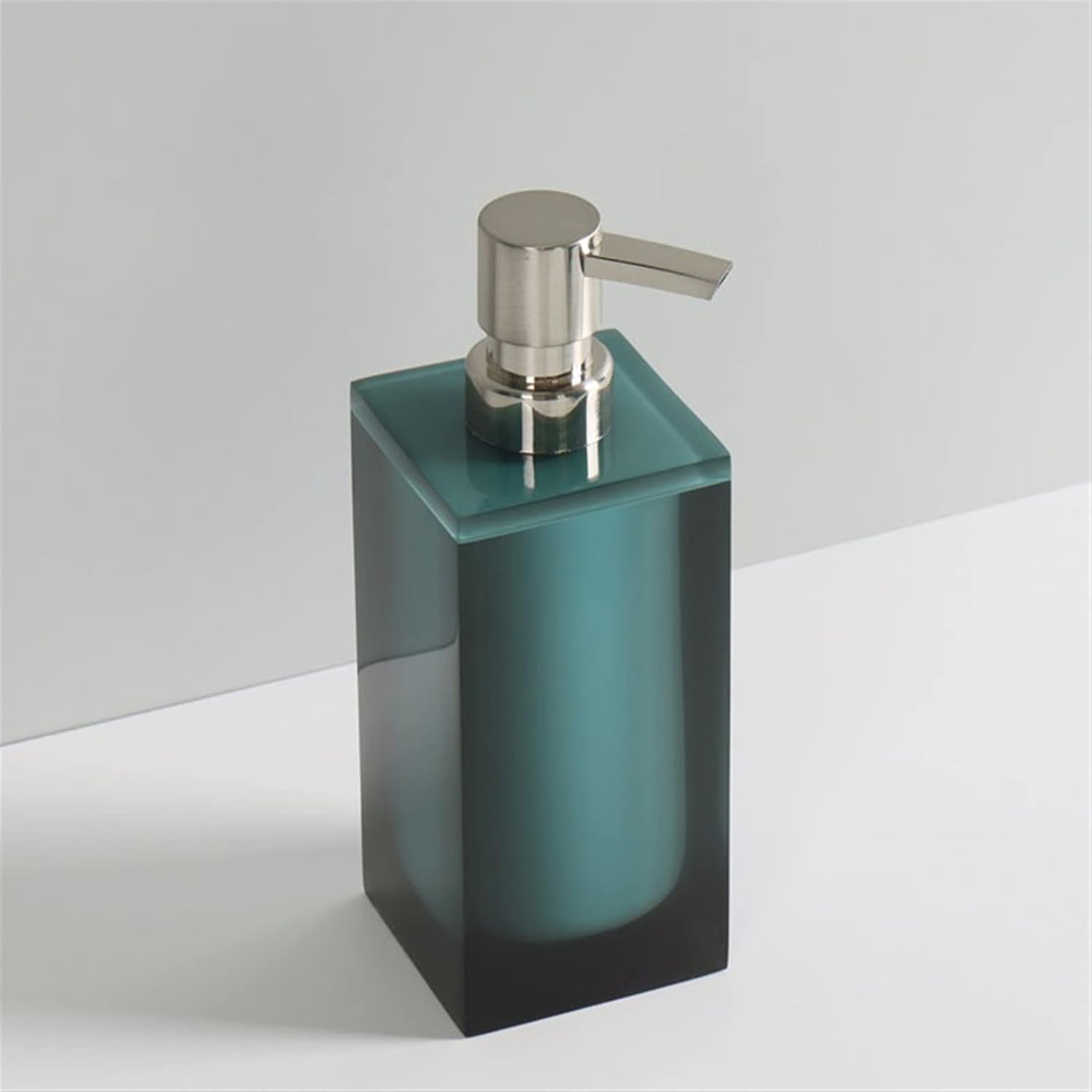 Soap Dispenser Hotel Lotion Subpackage Press Bottle Resin Soap Dispenser Silver Pump Head Bathroom Shampoo Bath Gel Bottle Empty Press Pump Bottles