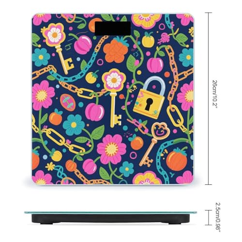 Balanza Digital de Baño con Pantalla LCD y Vidrio Templado miniatura 2