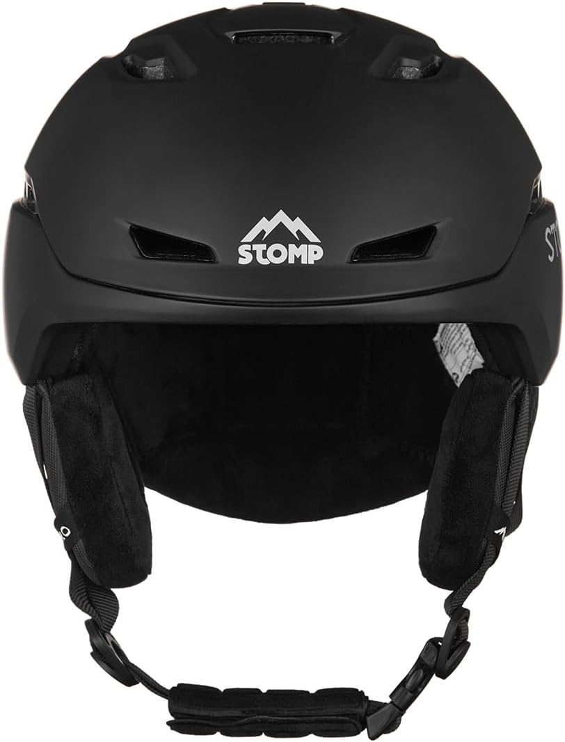 Stomp Ski Snowboarding Snow Sports Helmet for Men Women with Removable Washable Liner