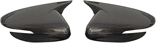 Miniatura 2 de Para KIA K3 Cerato Forte 2013-2018 Cubierta de espejo lateral retrovisor Tapa de ala Exterior Puerta Trasera Caso Recorte Adhesivo de fibra de
