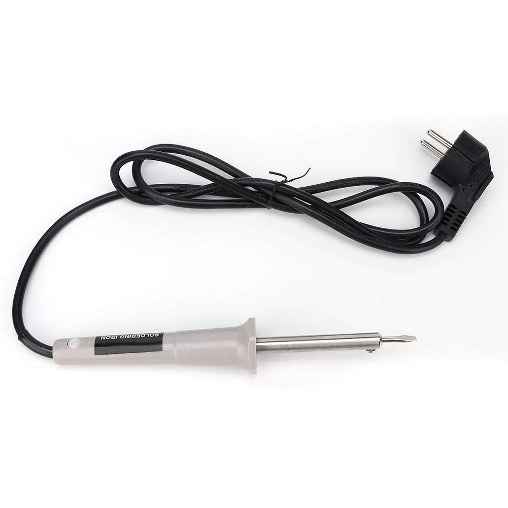 Lötpistolen Set, ABS-Schale Kupferkern Lötkolben & Lötpistolen Kit EU Stecker 250V mit Kupferheizkern
