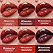 LIP VB Hydrating Lip Gloss Stain - 12HR Glossy Plump & Waterproof Moisture Lock, Non-Sticky Lip Treatment for Dry Lips Revival, Daily Wear & Night Care (Water Bout Wine)