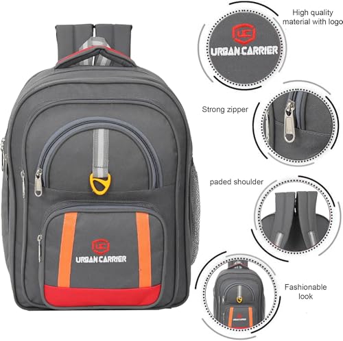 Image of Large 50 Liters Backpack for Boys & Girls 5th to 10th class Unisex Office Bag for Men School Bag for Girls Stylish Bag