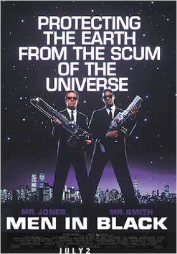 Men In Black - Movie Poster (Size: 27'' x 40'') by Posterstoponline