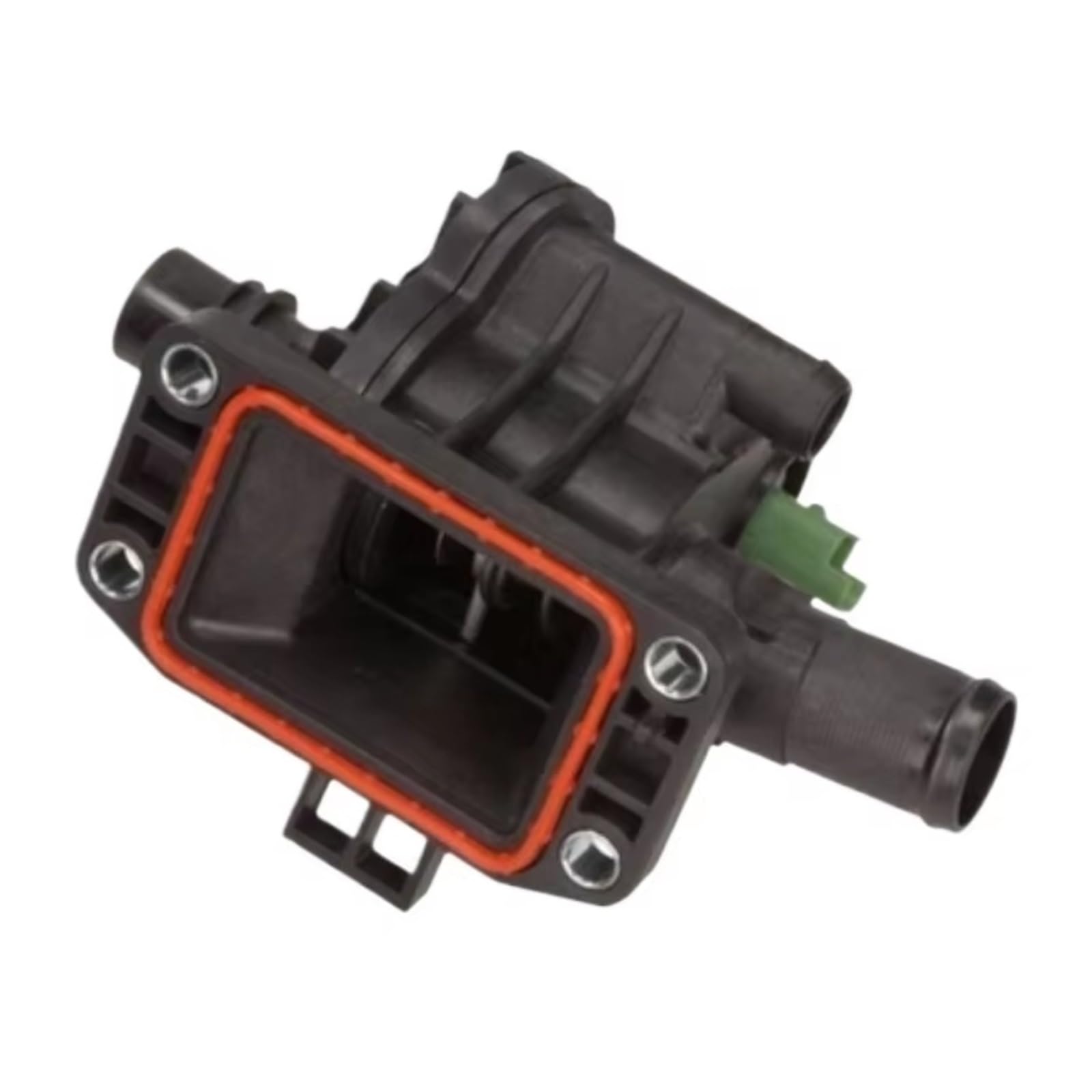 Termostat kołnierzowy płynu chłodzącego, obudowa termostatu do płynu chłodzącego silnika, OEM 11517805998, 9647767180, 1313841, 1230673, do Ford Focus i Ford C-MAX 1.6