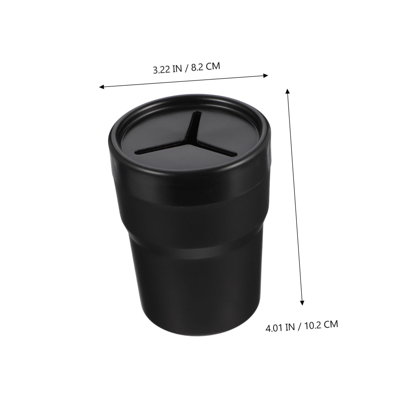 Amosfun 2 Ensembles Poubelle De Voiture Compacte Avec Couvercle Conteneur À Déchets Forme De Tasse Pour Voiture Et Maison Pour Intérieur Propre Et Ordonné 2 Pièces * 2