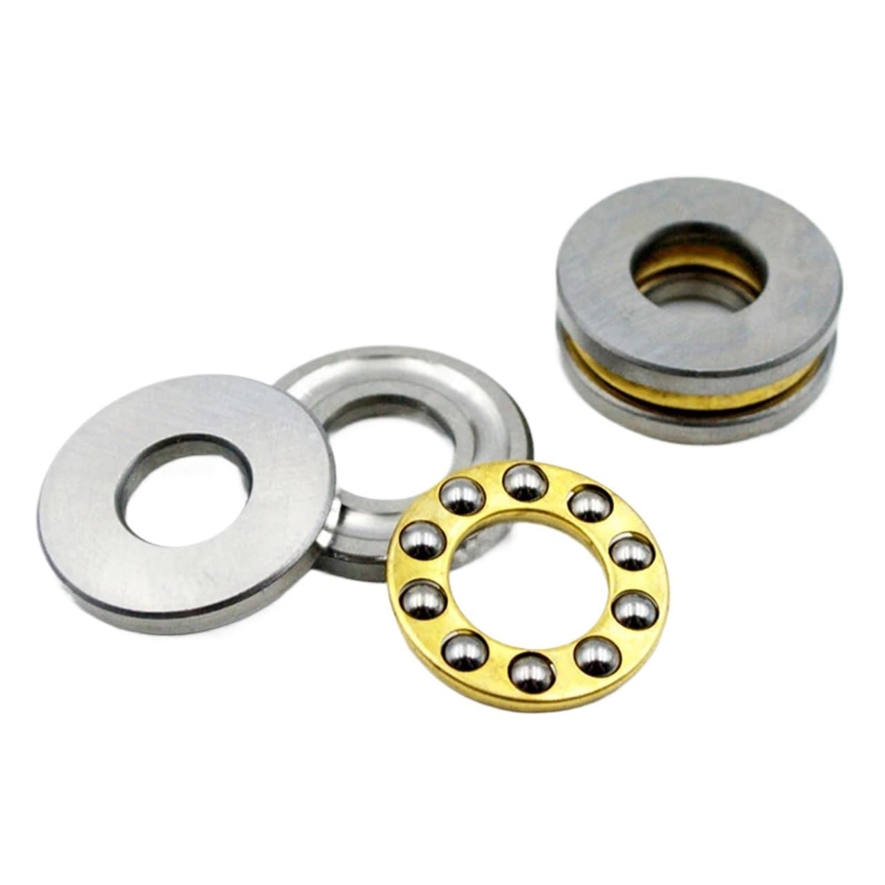 5pcs Thrust Ball Bearing 3D Printer F3 8M F5-10M F6 12M F8-22M F8-14M F8 16M F10-17M F12-21M Miniature Axial Ball Bearings(F9-20M 9x20x7mm)