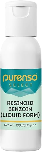 Purenso Select Benzoin Resinoid Liquid 100g – Natural Fragrance Fixative for Perfume, Attar &amp; Skincare