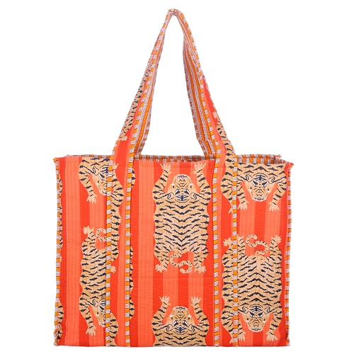 Bolso Tote de Algodón para Mujer, Reutilizable y Lavable miniatura 1