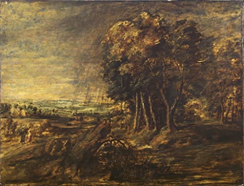 Peinture murale Rubens Paysage après la tempête affiche impression sur toile salon 60x90