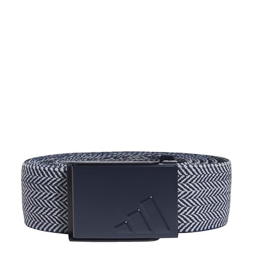 adidas Cinto de malha de golfe elástico Heather reversível