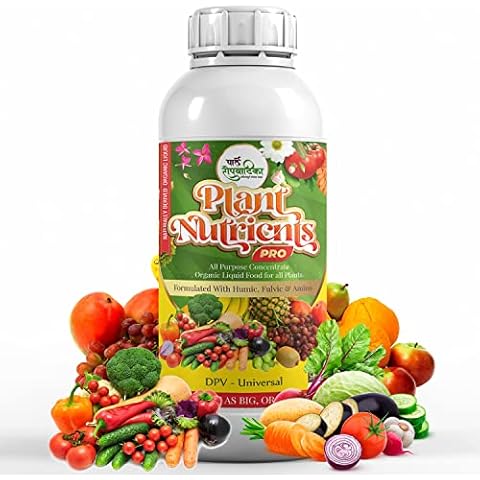 Parle Ropvatika Plant Nutrients | Organic Liquid Fertilizer Flower, Vegetable & Fruit Feed | All Purpose Plant Food for Indoor & Outdoor - Garden Fertiliser (100ml) Cover
