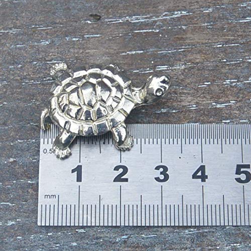 William Sturt Fine Pewter Figurine Tortue, Figurine Animalière Faite Main en Etain chez Les Etains de Jumilhac – vue 7