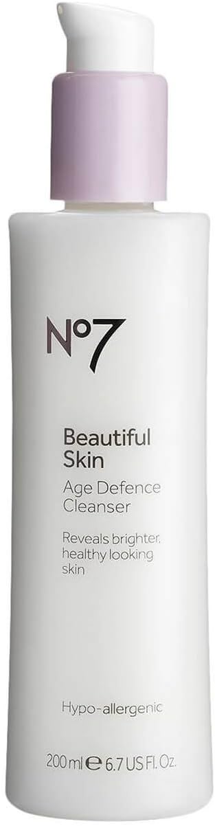 BOOTS No7 Beautiful Skin Age Defence Cleanser - 6.7 U.S. fl. oz.