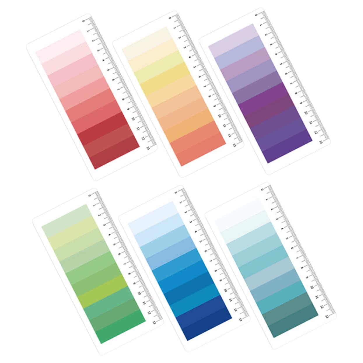 Uonlytech 12 Sätze Multi Funktionale Haftmarker Pastellfarben Transparente Buch Tabs Selbstklebende Seitenmarker für Büro und Zuhause pro für Notizen und Organisation