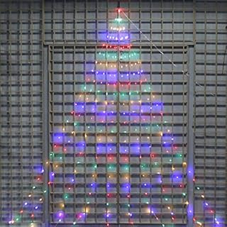 YASENN Firefly Bunch Lights with Flexible Copper Wire, 300LED 9.8ft 10strands Bunch Lights Waterproof,Starry Firefly String Bunch Lights for Christmas Stree (Multicolor)