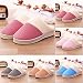 Zapatillas de Estar por casa para Mujer Impermeables de Pantuflas Térmicos de...