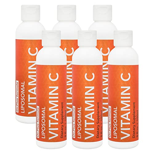 ���Z�x ���|�\�[�� �r�^�~��C 1000mg ���z�� [150ml×6�{�Z�b�g] 180���� �t�� Dr.Plus �h�N�^�[�v���X �T�v�������g Made in USA Liposomal Vitamin C 1000 mg Liquid 5 fl oz 