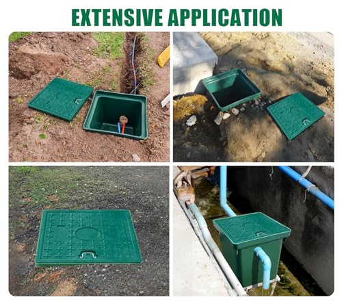 Natotela 24x16x16in Underground Splice Box W/Solid Handle Inspection Cover by Natotela - Used condition - Image 7