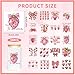 Strawberry UV DTF Cup Wraps - 20 Sheet Strawberry UV DTF Transfer, Fruit Cup Wraps for Glass, Bow Waterproof Transfer Sticker, DIY Crafts for Mom Girls